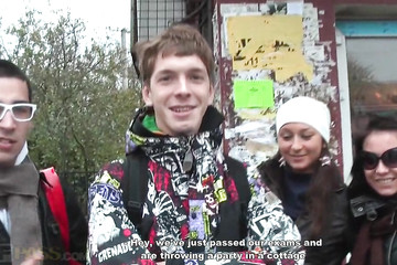 Оргия студентов на даче после экзаменов ч1